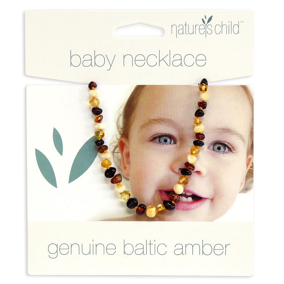 Children's Amber Necklace - Mixed