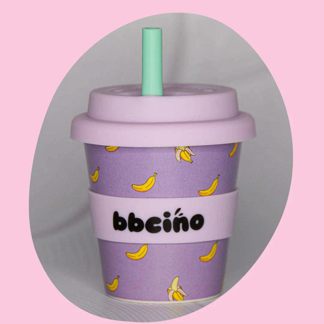Reusable Babycino Cup - Go Bananas 120ml