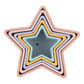 Silicone Nesting Stars - Pink